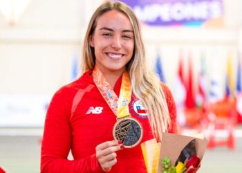 Macarena Borie:»Lo mejor de ser locales es que competir con un público que la mayoría te este apoyando y gritando por los chilenos no tiene precio»